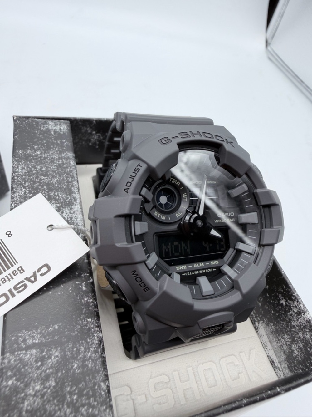 G-Shock Gray Digital-Analog Rugged Watch - Picture 3 of 5